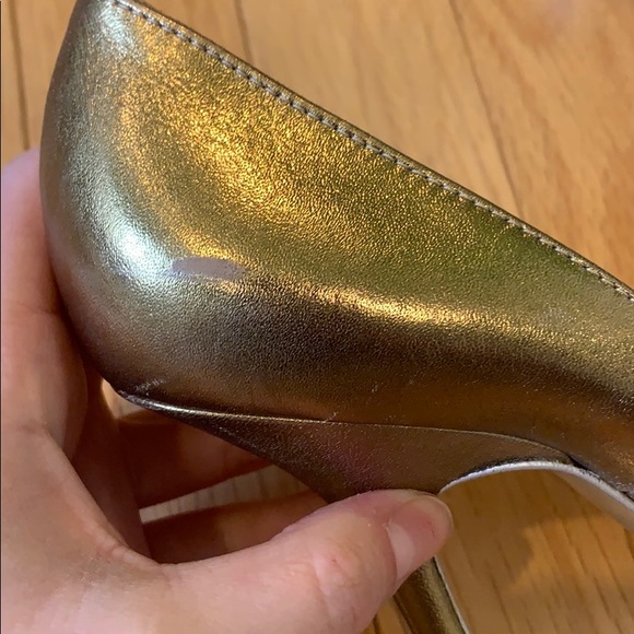 HP 🎉 DSQUARED Gold High Heels - Picture 5 of 9